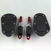 Black Racing Car Quick Release Bonnet Lock Hood Pins Latch