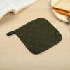 100% Cotton Potholders Kitchen Everyday Basic Terry Pot Holder Heat