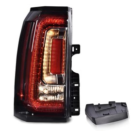 PIT66 LED Tail Light Compatible with GMC Yukon,Yukon XL 2015 2016 2017 2018 2019 2020(submodel: Denali, SLE, SLT) Left Driver Side Rear Light Lamp Assembly
