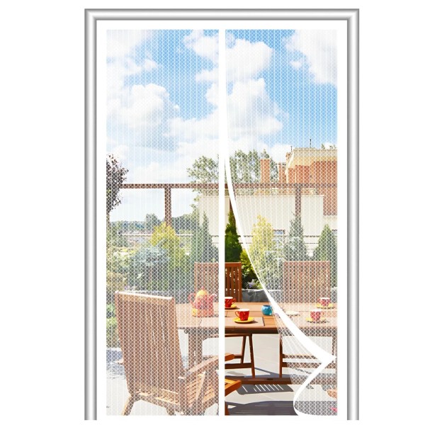 Mdavo Magnetic Screen Door, Heavy Duty Door Screen Magnetic Closure