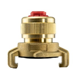 B2C Brass GEKA Type Hose Quick Connect Adapter Claw Fitting Pipe Splitters Lance 3/4 1/2 Male Female (Screw Tight 3/4" Hose)