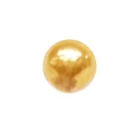 Ritastephens 14k Yellow Gold Belly Button 14g Barbell Screw-on Replacement Ball