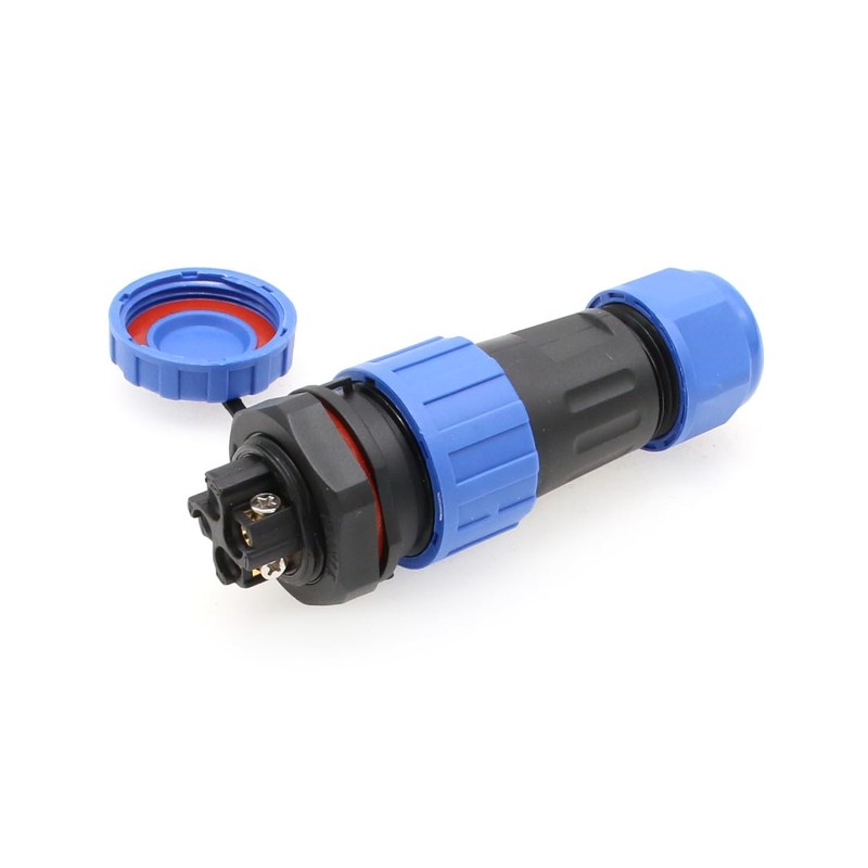 HangTon TY16 3 Pin Male Female Connector Screw Terminal Aviation
