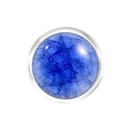 ANDANTE Ceramic Chunk Click Button Popper (Sky Blue) for Chunk Bracelets, Chunk Rings and Other Chunk Accessories