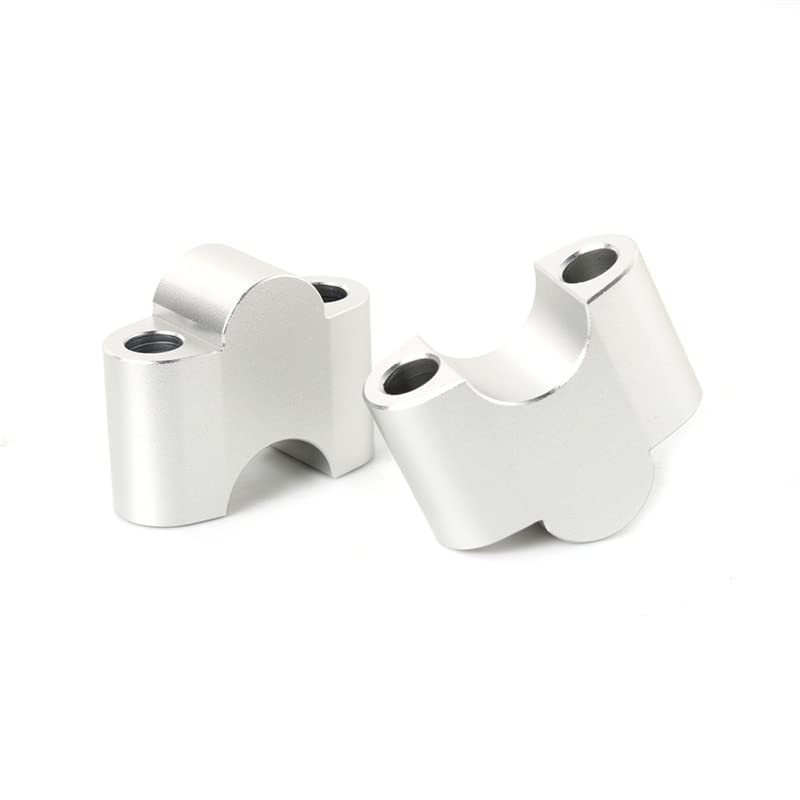 Motorcycle Handlebar Riser Aluminium Silver 32mm For G310R G310GS