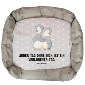 Mr. & Mrs. Panda Dog Bed Penguins Cuddle - Gift, Gift for Partner, Dog Sleeping Place, Love Gift, Girlfriend