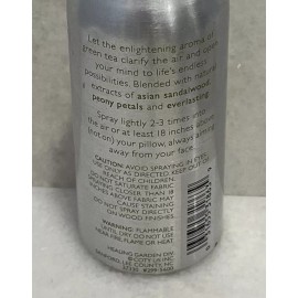 The Healing Garden Green Teatheraphy Fresh Insights Pillow & Room Spray 4oz READ