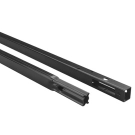 Chamberlain Group 7710Cb-P 7710Cb 10-Foot, Compatible With Chamberlain Drive Models, Includes Replacement Chain Garage Door Opener Rail Extension Kit, Black