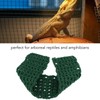 Bearded Dragon Hammock Green Soft Woven Cotton Rope Suction Cups