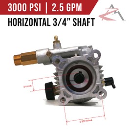 Himore 3000 psi Pressure Washer Water Pump Replacement for Karcher G2800OH, G3000OH, G3025OH, G3050OH