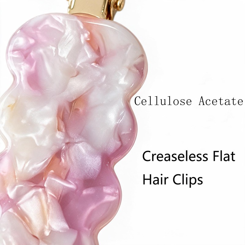 4 PCS Seamless Hair Clips, No Crease Hair Bang Clip
