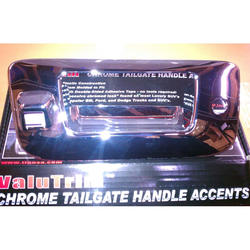 TFP 622CAVT Tailgate Handle - Chrome - Compatible with Chevy/GMC