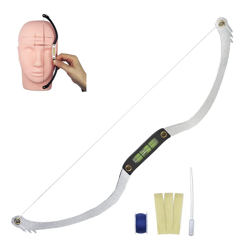 Guapa Eyebrow Marker Ruler Featuring Bubble Leveler Eyebrow Mapping Tool