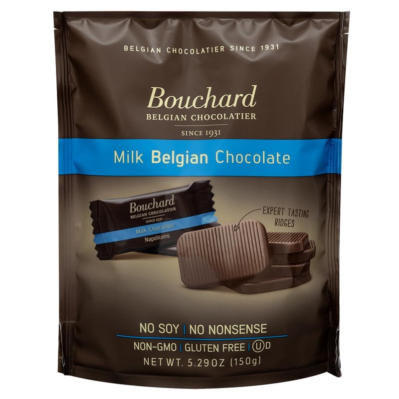 Bouchard Belgian Milk Chocolate (5.29 OZ / 150g) (Pack of