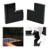 Muzata HL12 LED Handrail Accessories - 2Pack 90°Corner Connector High