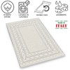 DEVA Bath Mat Sponge Cotton Absorbent Bath Mat, Terry Cloth