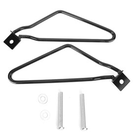 Akozon Mount for Motorcycle Saddle Bags, 2 x Motorcycle Saddle Bags Holder, Universal for Various Japanese Road Vehicles