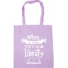 Hippowarehouse When in doubt go to the library Tote Shopping