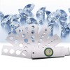Gem Measuring Tool Jewelry Equipment Accessory Diamond Gem Fan Gauge
