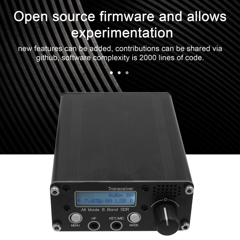SDR Transceiver 8 Band High Frequency Shortwave HF SSB QRP
