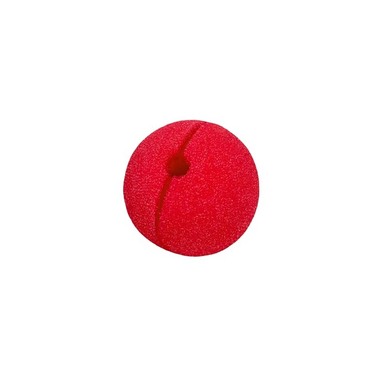 NuJake® Red Foam Clown Nose Christmas