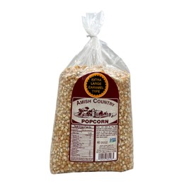 Amish Country Popcorn | 6 lb Bag | Extra Large Caramel Type Popcorn Kernels | Old Fashioned, Non-GMO and Gluten Free (Extra Large Caramel - 6 lb Bag)