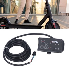 Astibym Electric Control Panel, Gear Memory Function Waterproof Electric S810 LED Panel Plug for Modification for Scooters
