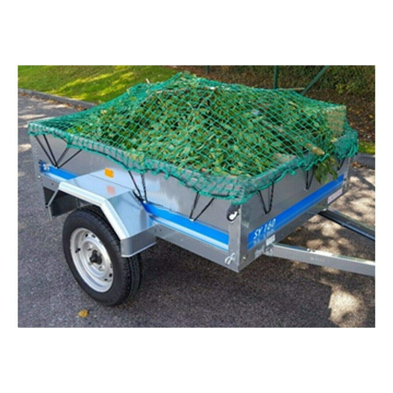 Riloer Large Luggage Box Van Truck Cargo Net Bungee Drawstring