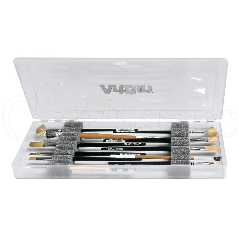 ArtBin KW903 Brush Box with Foam Inserts, Fine Art Portable