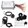 48V 1000W Electric Bike Retrofitting Kit Brushed Controller Thumb Throttle