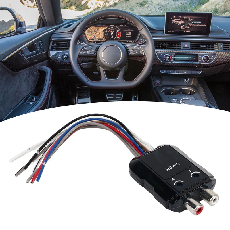 Car Audio Converter High to Low 2 Channel Line Output