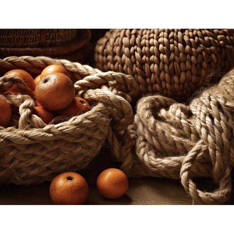 Natural Jute Rope Tosadee 8mm Length 20m Cord for Crafts