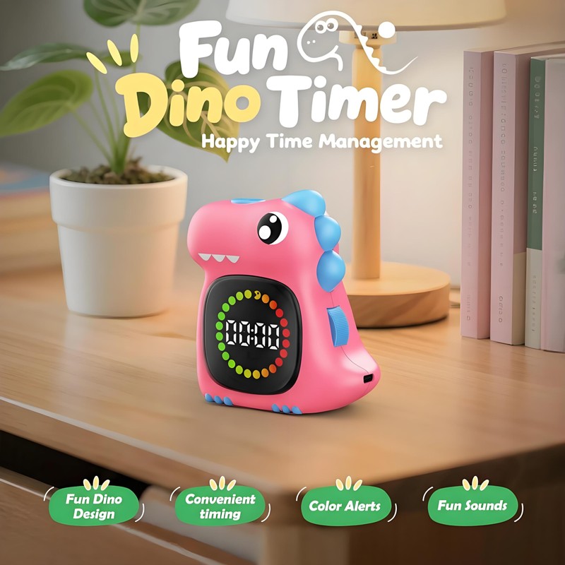 Doli Yearning Visual Timer for Kids, 99 Minute Digital Cute