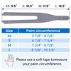 Velpeau CMC Thumb Brace Replacement Straps, Silicone Leather Material, Comfortable