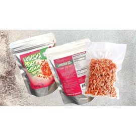 Dried Shrimps with Salt for Asian Cuisine Fresh Seafood Flavor or Eat As Snack Sun Dried (100)