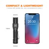Odepro NT21 1200 Lumen Super Bright LED Rechargeable Flashlight with