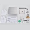 POPFLY Shower Faucet Set System, 8 Inch Square Rainfall Single