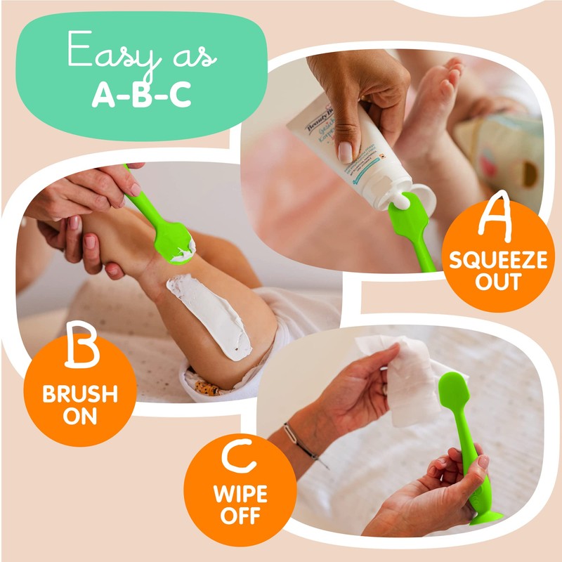 Bumco Diaper Cream Spatula - BPA-Free Diaper Bag Essentials, Soft