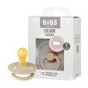 BIBS 100245 Vanilla Natural Rubber Pacifier, Single Item, COLOUR Size