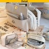 NOELAMOUR Pencil Case, Large Capacity, Cute, Stylish, Multifunctional, For Girls,