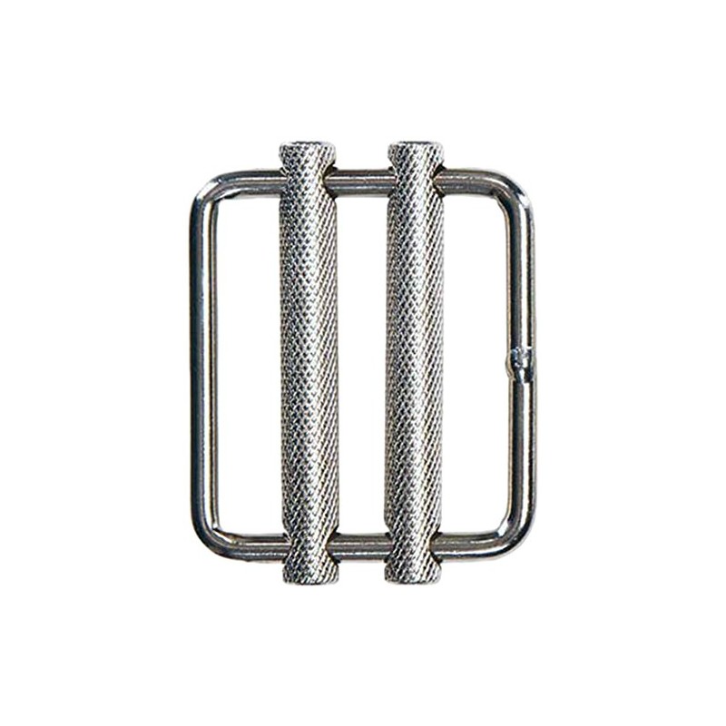 TRUSCO(トラスコ) PPベルト専用金具50mm用 ダブルスライドバックル BK-50