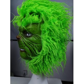 Beita Christmas Cosplay Mask, Santa Costume Latex Mask, Adult Cosplay Costume Accessories (Mask)