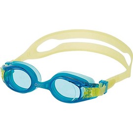 AQA KM-1619 Marine Sports Kids Goggles, Water Runner Infant, Easy Click, Aqua Blue