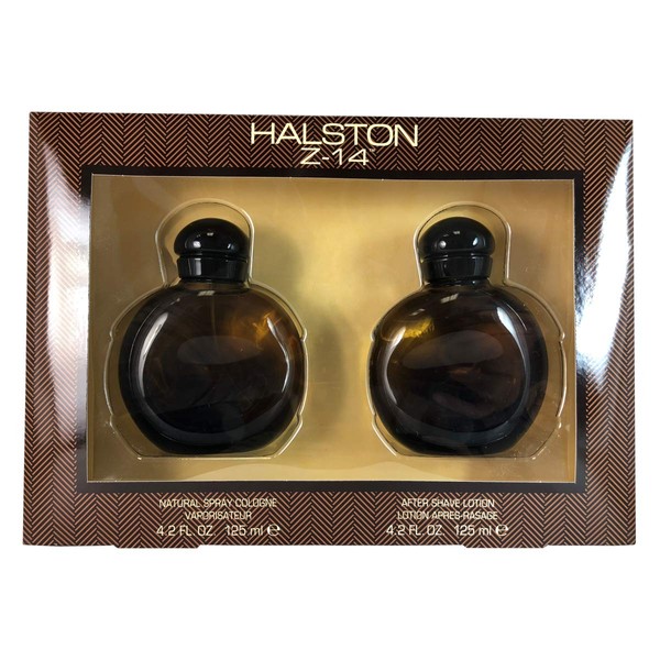 Halston Z-14 By Halston For Men. Set-cologne Spray 4.2 Ounces & Aftershave 4.2 Ounces