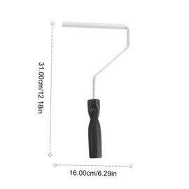 WHAMVOX Bubble Buster Aluminum Alloy Fiberglass Roller Tool Defoaming Paddle Quick Release Mold Resin Supplies