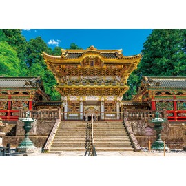 Beverly 500S-011 500 Small Jigsaw Puzzle, Nikko Toshogu, Yomeimon, 10.2 x 15.0 inches (26 x 38 cm), Made in Japan