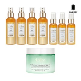 Dalba Mist Serum White Truffle Prime 100ml x4 + 50ml x3 + Cica Calming Pad 165ml / 달바 미스트 세럼 화이트 트러플 프라임 100ml x4 + 50ml x3 + 시카 카밍 패드 165ml