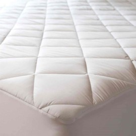 Double Quilted Mattress Protector Extra Deep Pocket Fitted Hypoallergenic Hotel Quality Super Soft Brushed Fabric