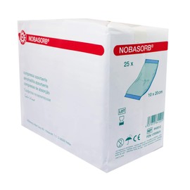 NOBASORB unsterile Saugkompresse, Größen:10cmx20cm - 25 Stück