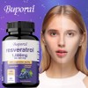 Resveratrol 1000mg Antioxidant Brain and Heart Support for Healthy Aging Supports Normal Cellular and Cognitive Health, 2 Count, 120 Tablets / 레스베라트롤 1000mg 건강한 노화를 위한 항산화제 뇌 및 심장 지원 정상적인 세포 및 인지 건강 지원, 2개, 120정